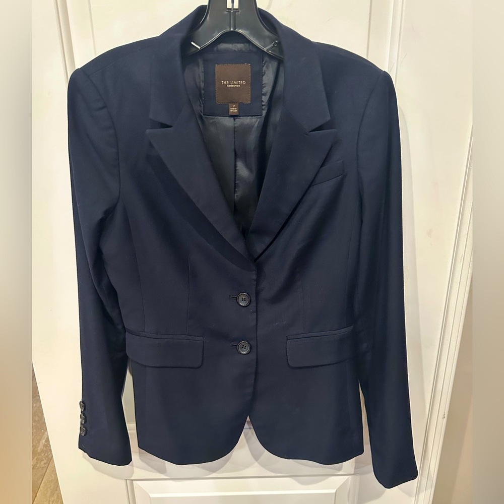 Navy Blue Blazer - Size 2